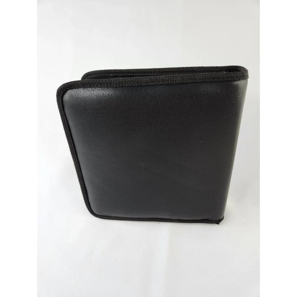 Vintage Nintendo GBA Game Boy GAMEBOY Advance 32 Case Folder Binder Black‎ Rare